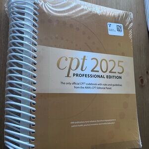 AMA CPT 2025 Professional Edition Spiral Book Brand New
